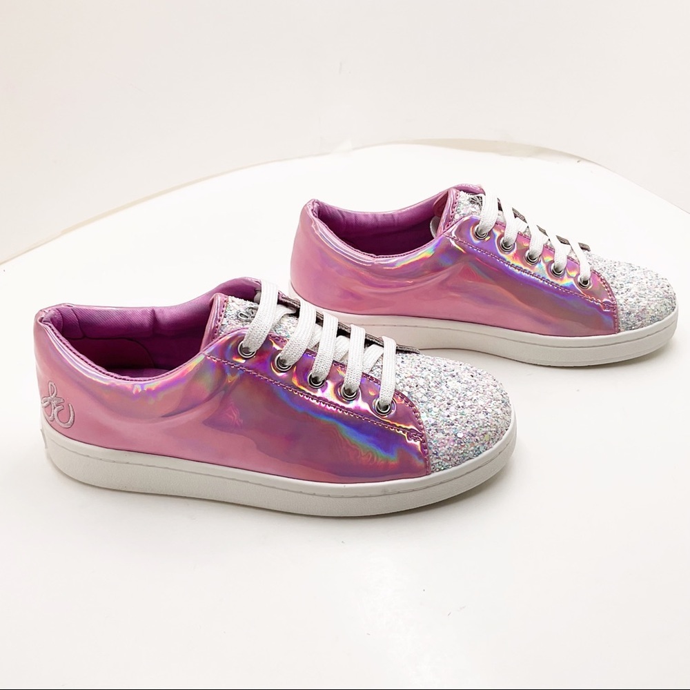 🆕 {Sam Edelman}Blane Metallic & Glitter Sneakers - Picture 9 of 9